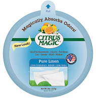 3 PACK of Citrus Magic Solid Air Freshener Pure Linen -- 8 oz