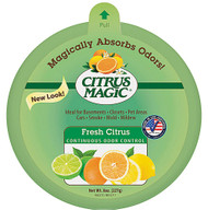 3 PACK of Citrus Magic Solid Air Freshener Fresh Citrus -- 8 oz