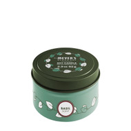 3 PACK of Mrs. Meyers Tin Candle Basil -- 2.9 oz