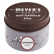 3 PACK of Mrs. Meyers Tin Candle Lavender -- 2.9 oz