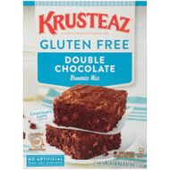 3 PACK of Krusteaz Gluten Free Double Chocolate Supreme Brownie Mix -- 20 oz