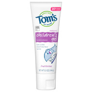 3 PACK of Toms of Maine Childrens Anticavity Gel Toothpaste Fruitilicious -- 5.1 oz