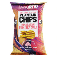 3 PACK of Barnana Organic Ridged Plantain Chips Himalayan Pink Sea Salt -- 5 oz