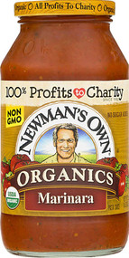 3 PACK of Newmans Own Organics Marinara Pasta Sauce -- 23.5 oz