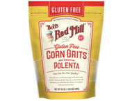 3 PACK of Bobs Red Mill Gluten Free Corn Grits - Polenta -- 24 oz Resealable Pouch