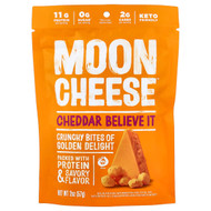 <img alt="Moon Cheese, Crunchy Bites, Cheddar Believe It, 2 oz (57 g)" title="Moon Cheese, Crunchy Bites, Cheddar Believe It, 2 oz (57 g),850808005000"