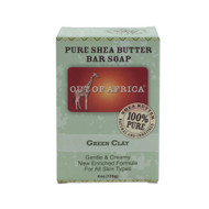 3 PACK of Out Of Africa Pure Shea Butter Bar Soap Green Clay -- 4 oz