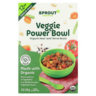 <img alt="Sprout Organics, Veggie Power Bowl, 12 Months+, 5 oz (142 g)" title="Sprout Organics, Veggie Power Bowl, 12 Months+, 5 oz (142 g),818512014398"