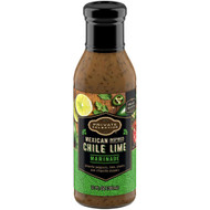 3 PACK of Private Selection Mexican Inspired Chile Lime Marinade -- 12 fl oz