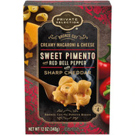 3 PACK of Private Selection Bronze Cut Creamy Macaroni & Cheese Sweet Pimento & Red Bell Pepper with Sharp Cheddar -- 12 oz
