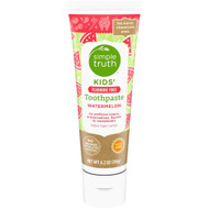 3 PACK of Simple Truth Kids' Fluoride Free Toothpaste Watermelon -- 4.2 oz