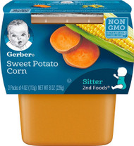 3 PACK of Gerber 2nd Foods Sweet Potato Corn -- 2 Packs