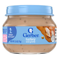 <img alt="3 PACK of Gerber, 2nd Foods, Sitter, Turkey and Gravy, 2.5 oz (71 g)" title="3 PACK of Gerber, 2nd Foods, Sitter, Turkey and Gravy, 2.5 oz (71 g),015000012175"
