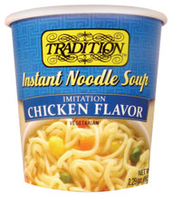 3 PACK of Tradition Instant Noodle Soup Cup Chicken -- 2.3 oz