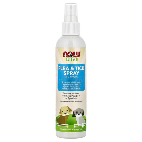 <img alt="NOW Foods, Pets, Flea & Tick Spray for Dogs, 8 fl oz (237 ml)" title="NOW Foods, Pets, Flea & Tick Spray for Dogs, 8 fl oz (237 ml),733739043078"
