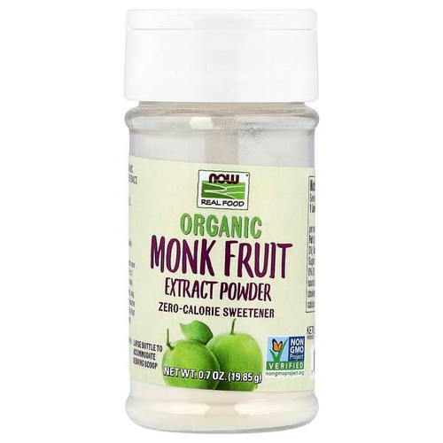 <img alt="NOW Foods, Real Food, Organic Monk Fruit Extract Powder, 0.7 oz (19.85 g)" title="NOW Foods, Real Food, Organic Monk Fruit Extract Powder, 0.7 oz (19.85 g),733739071200"