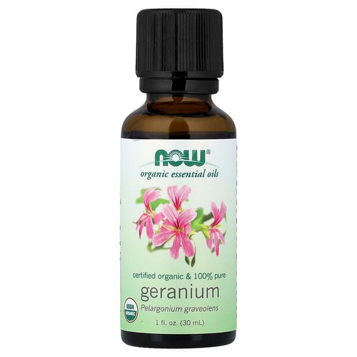 <img alt="NOW Foods, Essential Oils, Organic Geranium, 1 fl oz (30 ml)" title="NOW Foods, Essential Oils, Organic Geranium, 1 fl oz (30 ml),733739074188"