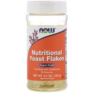 3 PACK OF Now Foods, Nutritional Yeast Flakes, 4.5 oz (128 g)