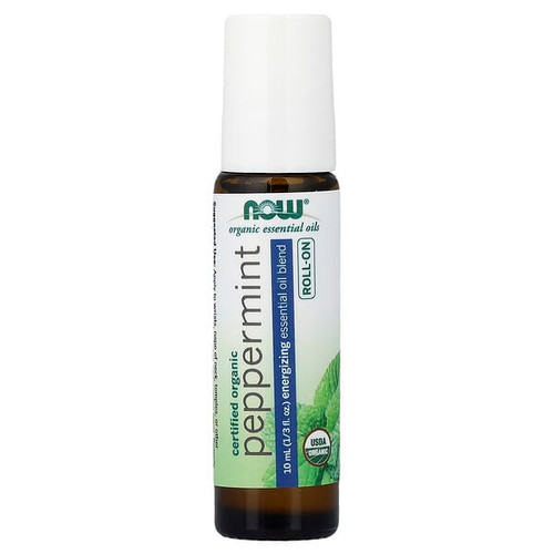 <img alt="NOW Foods, Organic Essential Oils, Peppermint Roll-On, 1-3 fl oz (10 ml)" title="NOW Foods, Organic Essential Oils, Peppermint Roll-On, 1-3 fl oz (10 ml),733739079060"