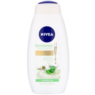 Nivea, Refreshing Body Wash, Fresh Aloe & Lily,  20 fl oz (591 ml)
