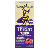 <img alt="NaturaNectar, Bee Hero Throat Kids, Brazilian Propolis Spray, Berry Blast, 30 ml" title="NaturaNectar, Bee Hero Throat Kids, Brazilian Propolis Spray, Berry Blast, 30 ml,837654326497"