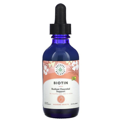<img alt="Natural Balance, Liquid Biotin, Radiant Essential Support, 2 fl oz (60 ml)" title="Natural Balance, Liquid Biotin, Radiant Essential Support, 2 fl oz (60 ml),047868690561"