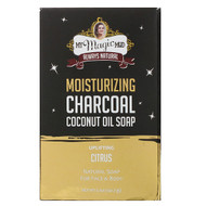 3 PACK OF My Magic Mud, Moisturizing Charcoal, Coconut Oil Soap, Uplifting Citrus, 5 oz (141.7 g)