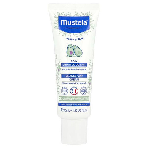 <img alt="Mustela, Cradle Cap Cream, Fragrance Free, 1.35 fl oz (40 ml)" title="Mustela, Cradle Cap Cream, Fragrance Free, 1.35 fl oz (40 ml),3504105034412"