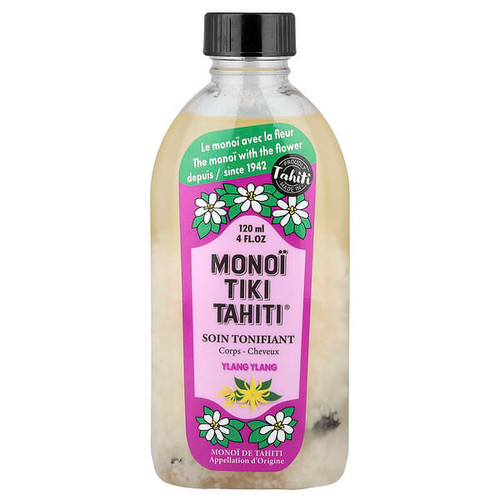 <img alt="Monoi Tiare Tahiti, Monoi Tiki Tahiti, Ylang Ylang, 4 fl oz (120 ml)" title="Monoi Tiare Tahiti, Monoi Tiki Tahiti, Ylang Ylang, 4 fl oz (120 ml),715783673906"