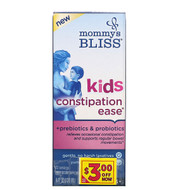 Mommys Bliss, Kids Constipation Ease, 4 Years+, Orange, 4 fl oz (120 ml)