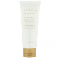3 PACK OF Missha, Super Aqua, Cell Renew Snail, Cleansing Foam, 3.38 fl oz (100 ml)