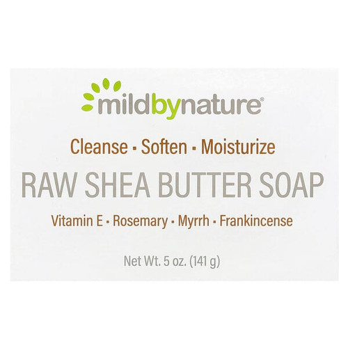 <img alt="Mild By Nature, Raw Shea Butter Bar Soap, 5 oz (141 g)" title="Mild By Nature, Raw Shea Butter Bar Soap, 5 oz (141 g),898220017386"