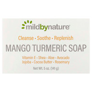 <img alt="Mild By Nature, Bar Soap, Mango Turmeric, 5 oz (141 g)" title="Mild By Nature, Bar Soap, Mango Turmeric, 5 oz (141 g),898220017393"