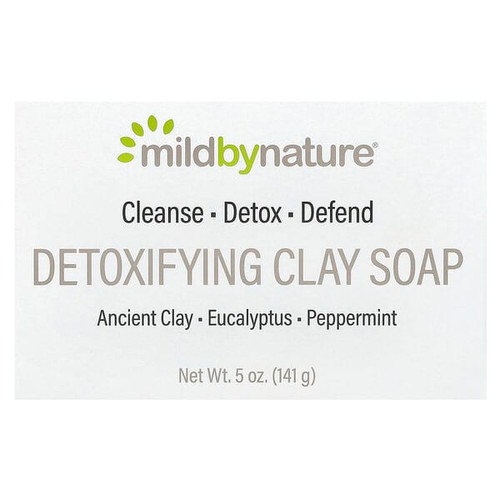<img alt="Mild By Nature, Detoxifying Clay Bar Soap, 5 oz (141 g)" title="Mild By Nature, Detoxifying Clay Bar Soap, 5 oz (141 g),898220017409"