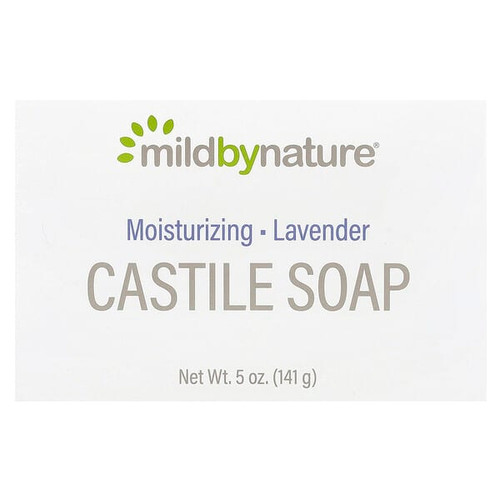 <img alt="Mild By Nature, Castile Bar Soap, Lavender, 5 oz (141 g)" title="Mild By Nature, Castile Bar Soap, Lavender, 5 oz (141 g),898220017089"
