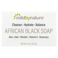 <img alt="Mild By Nature, African Black Bar Soap, 5 oz (141 g)" title="Mild By Nature, African Black Bar Soap, 5 oz (141 g),898220017072"