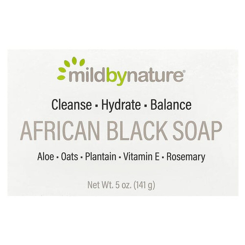 <img alt="Mild By Nature, African Black Bar Soap, 5 oz (141 g)" title="Mild By Nature, African Black Bar Soap, 5 oz (141 g),898220017072"