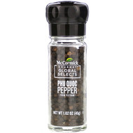 3 PACK OF McCormick Gourmet Global Selects, Phu Quoc Pepper From Vietnam, Bold, 1.62 oz (45 g)