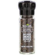 3 PACK OF McCormick Gourmet Global Selects, Oak Wood Smoked Pepper From Vietnam,  1.76 oz (49 g)