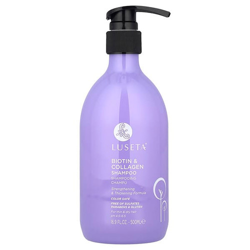 <img alt="Luseta Beauty, Biotin & Collagen Shampoo, For Thin & Dry Hair, 16.9 fl oz (500 ml)" title="Luseta Beauty, Biotin & Collagen Shampoo, For Thin & Dry Hair, 16.9 fl oz (500 ml),857396004118"