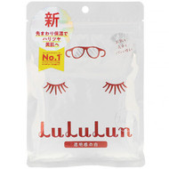 3 PACK OF Lululun, Refreshing, Clear Skin, White Face Mask, 7 Sheets, 3.65 fl oz (108 ml)