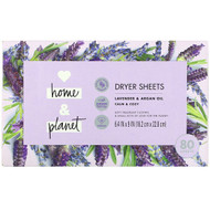 3 PACK OF Love Home & Planet, Dryer Sheets, Lavender & Argan Oil, 80 Sheets