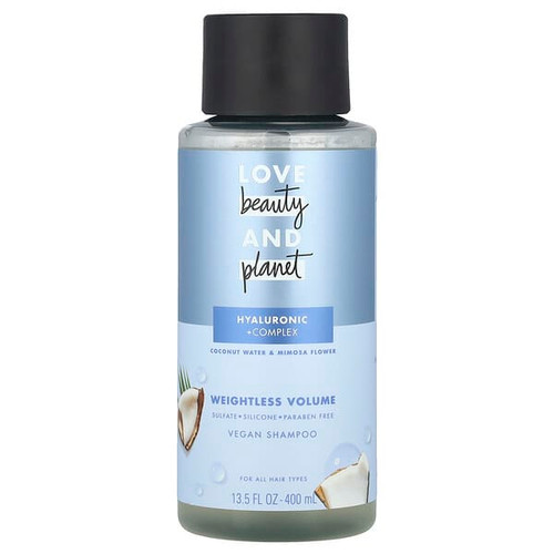 <img alt="Love Beauty and Planet, Vegan Shampoo, For All Hair Types, Coconut Water & Mimosa Flower,, 13.5 fl oz (400 ml)" title="Love Beauty and Planet, Vegan Shampoo, For All Hair Types, Coconut Water & Mimosa Flower,, 13.5 fl oz (400 ml),055086000048"