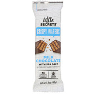 3 PACK OF Little Secrets, Milk Chocolate Wafer, Sea Salt, 1.4 oz (40 g)