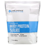 Lake Avenue Nutrition, Whey Protein Isolate, Creamy Chocolate, 2 lb (907 g)