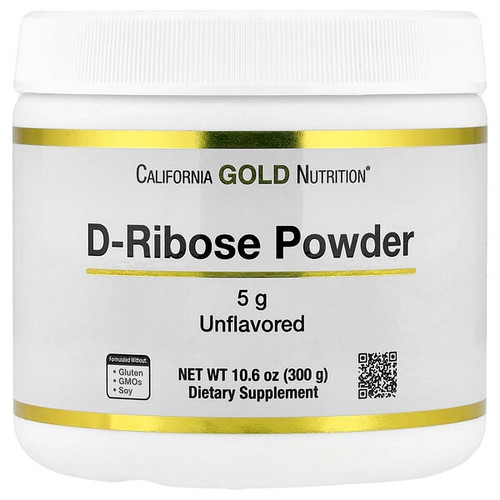 <img alt="California Gold Nutrition, D-Ribose Powder, Unflavored, 10.6 oz (300 g)" title="California Gold Nutrition, D-Ribose Powder, Unflavored, 10.6 oz (300 g),898220016808"