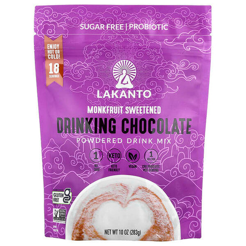 <img alt="Lakanto, Drinking Chocolate, Powdered Drink Mix, 10 oz (283 g)" title="Lakanto, Drinking Chocolate, Powdered Drink Mix, 10 oz (283 g),843076000235"
