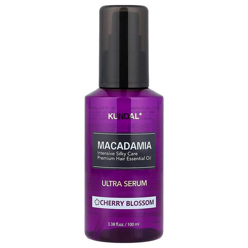 <img alt="Kundal, Macadamia Ultra Hair Serum, Cherry Blossom, 3.38 fl oz (100 ml)" title="Kundal, Macadamia Ultra Hair Serum, Cherry Blossom, 3.38 fl oz (100 ml),8809568740845"
