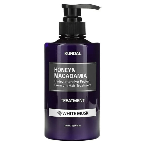 <img alt="Kundal, Honey & Macadamia, Treatment, White Musk, 16.9 fl oz (500 ml)" title="Kundal, Honey & Macadamia, Treatment, White Musk, 16.9 fl oz (500 ml),8809568740661"