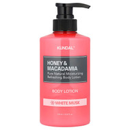<img alt="Kundal, Honey & Macadamia, Body Lotion, White Musk, 16.9 fl oz (500 ml)" title="Kundal, Honey & Macadamia, Body Lotion, White Musk, 16.9 fl oz (500 ml),8809568740050"